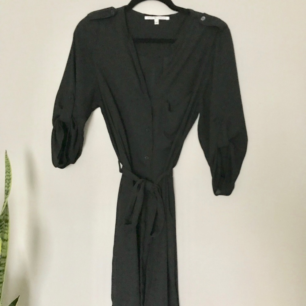 Collective Concepts black tie shirt dress